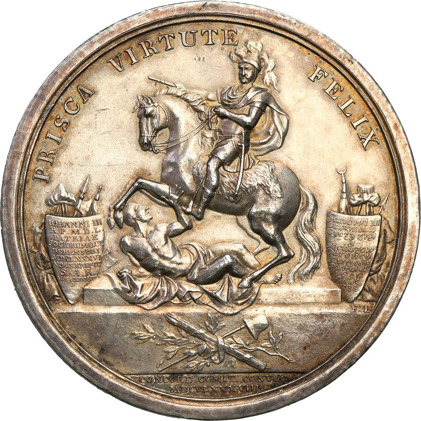 Polska. Stanisław August Poniatowski. Medal 1789, Sejm czteroletni